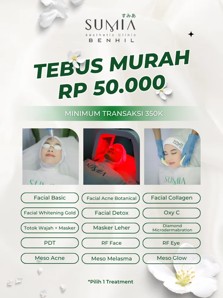 Promo Treatment Wajah di Sumia